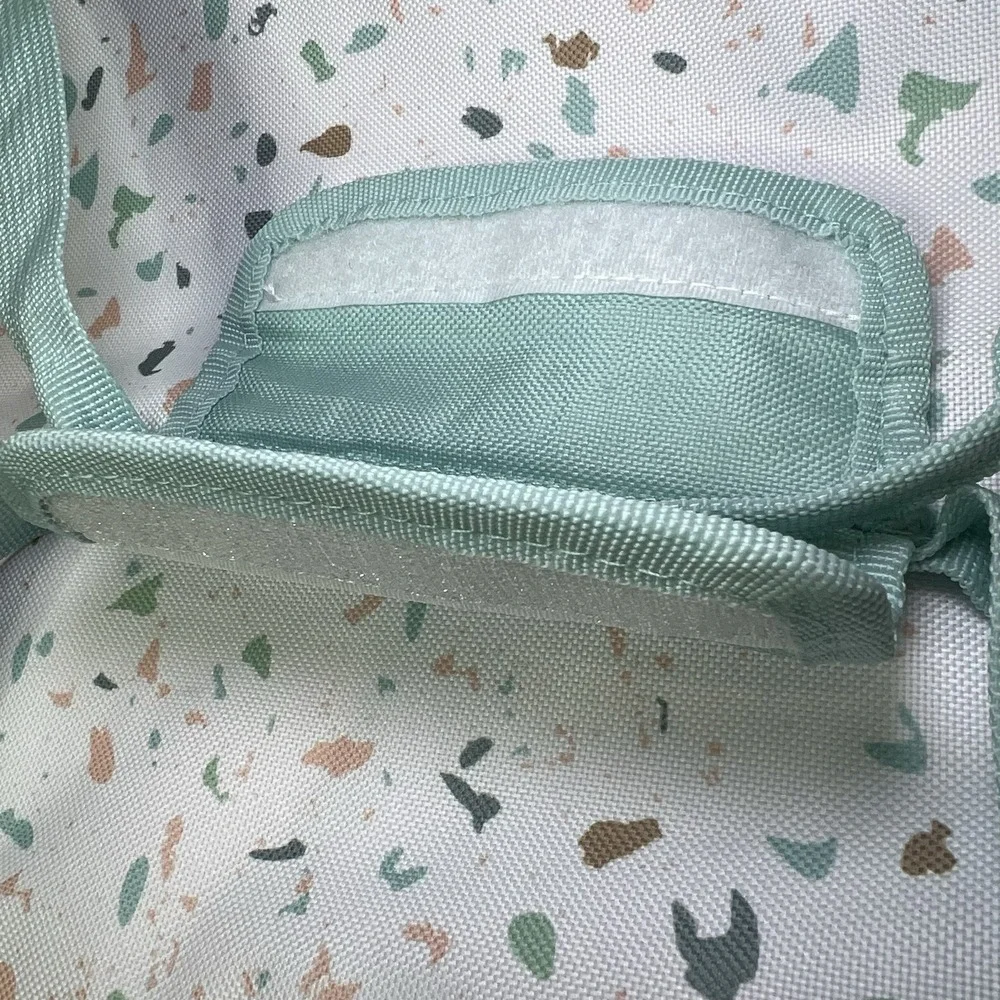 90's Print Large Insulated Casserole Carrier Reusable Lunch Box 9x13 Pan‎ Retro